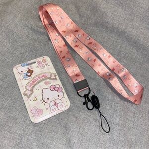 Sanrio Hello Kitty Lanyard with ID Holder